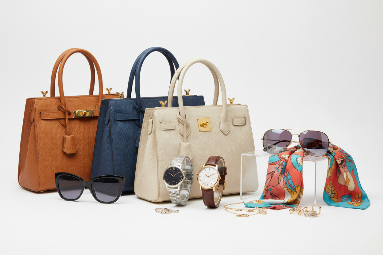 Best selling fashion products collection with popular accessories and stylish items